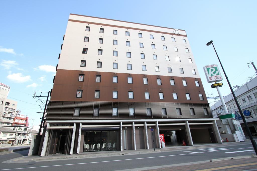 Green Rich Hotel Hiroshima Shinkansenguchi Екстер'єр фото