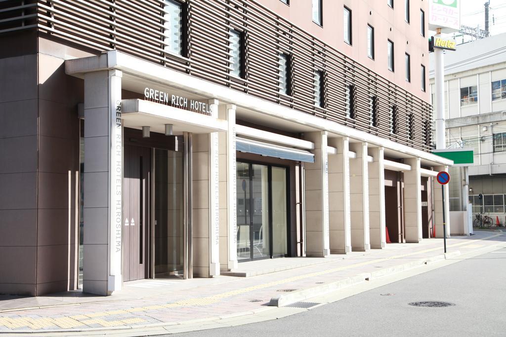 Green Rich Hotel Hiroshima Shinkansenguchi Екстер'єр фото
