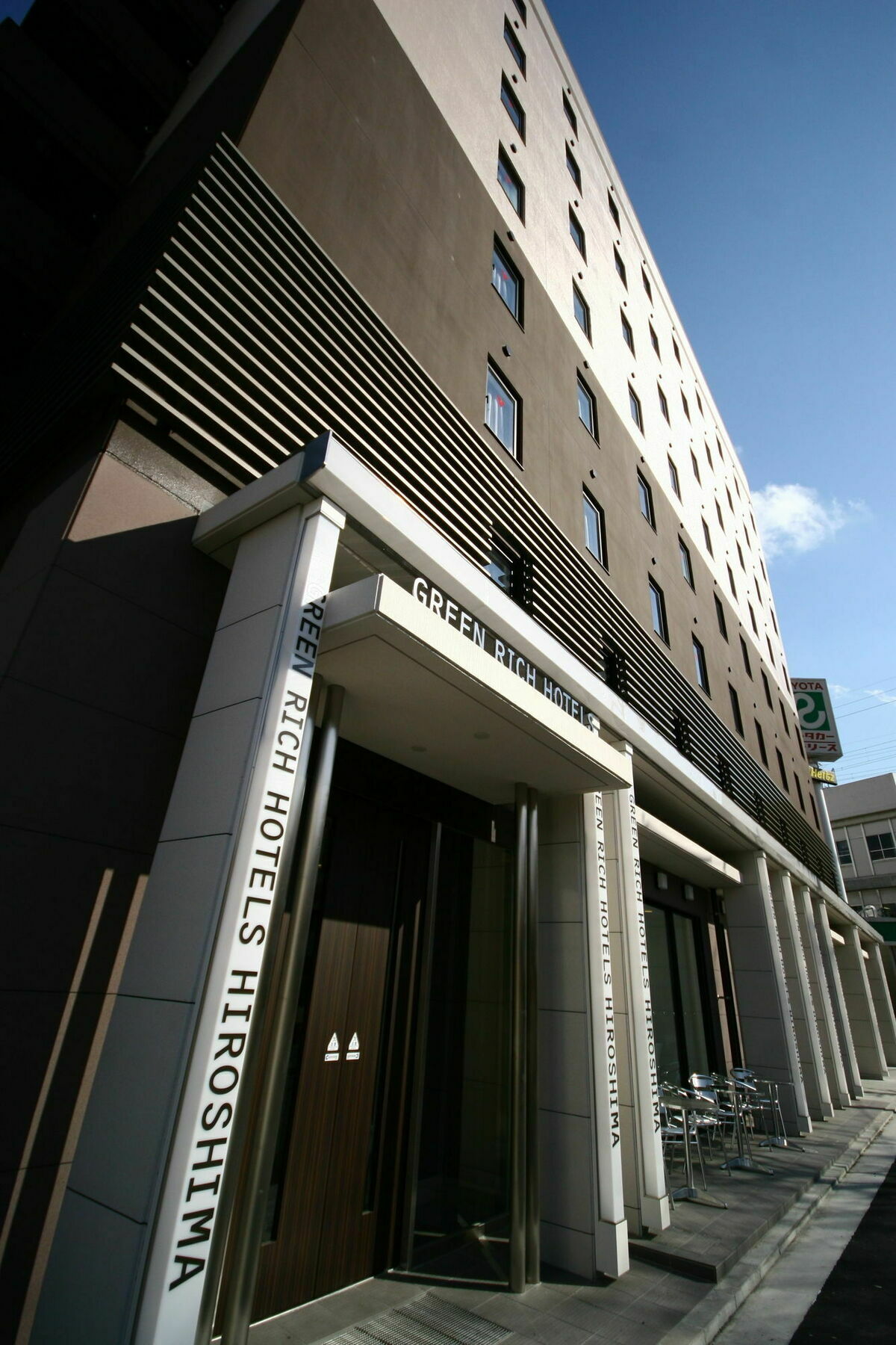 Green Rich Hotel Hiroshima Shinkansenguchi Екстер'єр фото